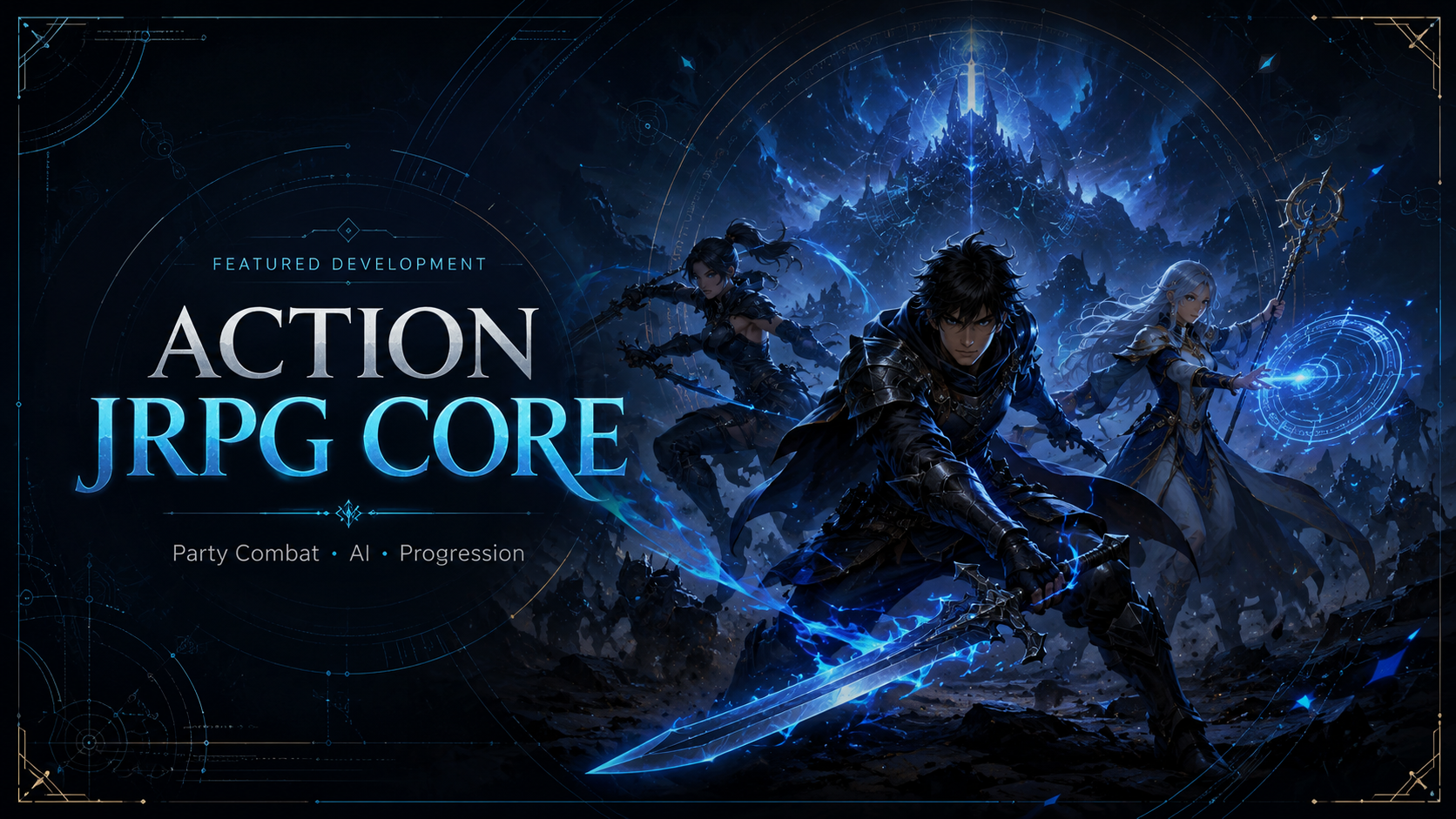 Action JRPG Core gameplay preview